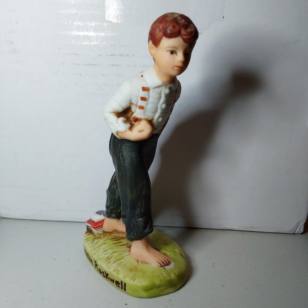 Norman Rockwell Redhead Figurine NR-201 Vintage 1979